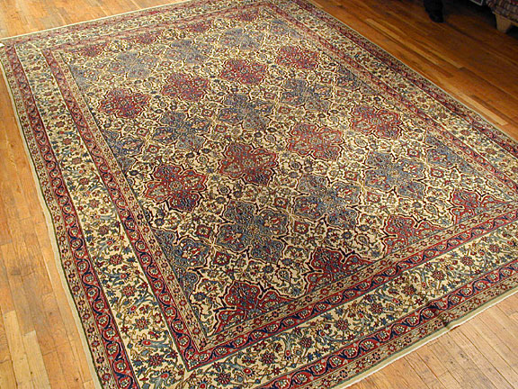 Antique kirman, lavar Carpet - # 4656