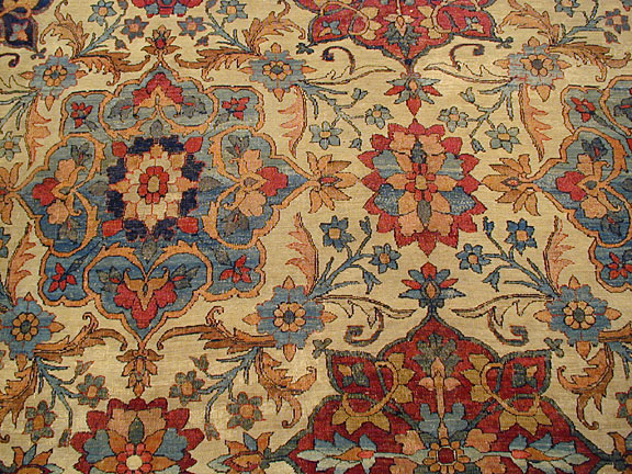 Antique kirman, lavar Carpet - # 4657