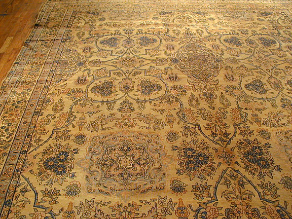 Antique kirman, lavar Carpet - # 4689