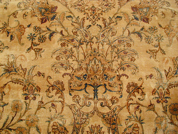 Antique kirman, lavar Carpet - # 4727
