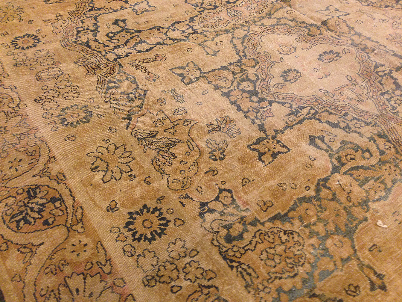 Antique kirman, lavar Carpet - # 50304