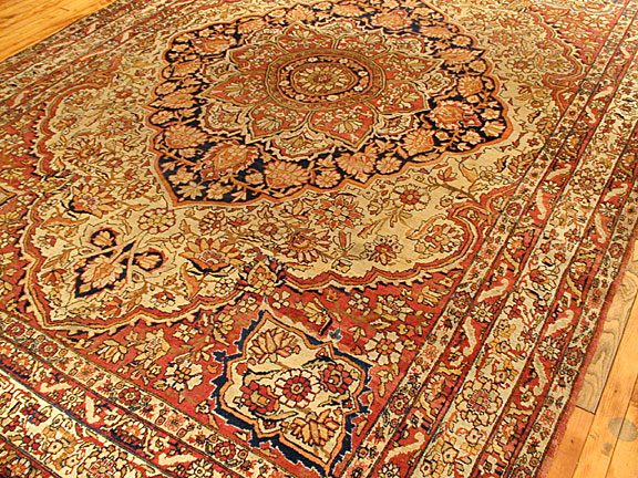 Antique kirman, lavar Carpet - # 52