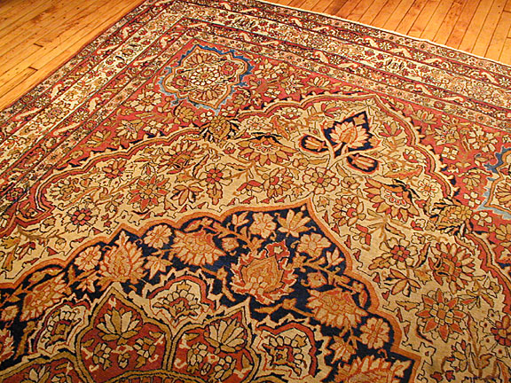 Antique kirman, lavar Carpet - # 52