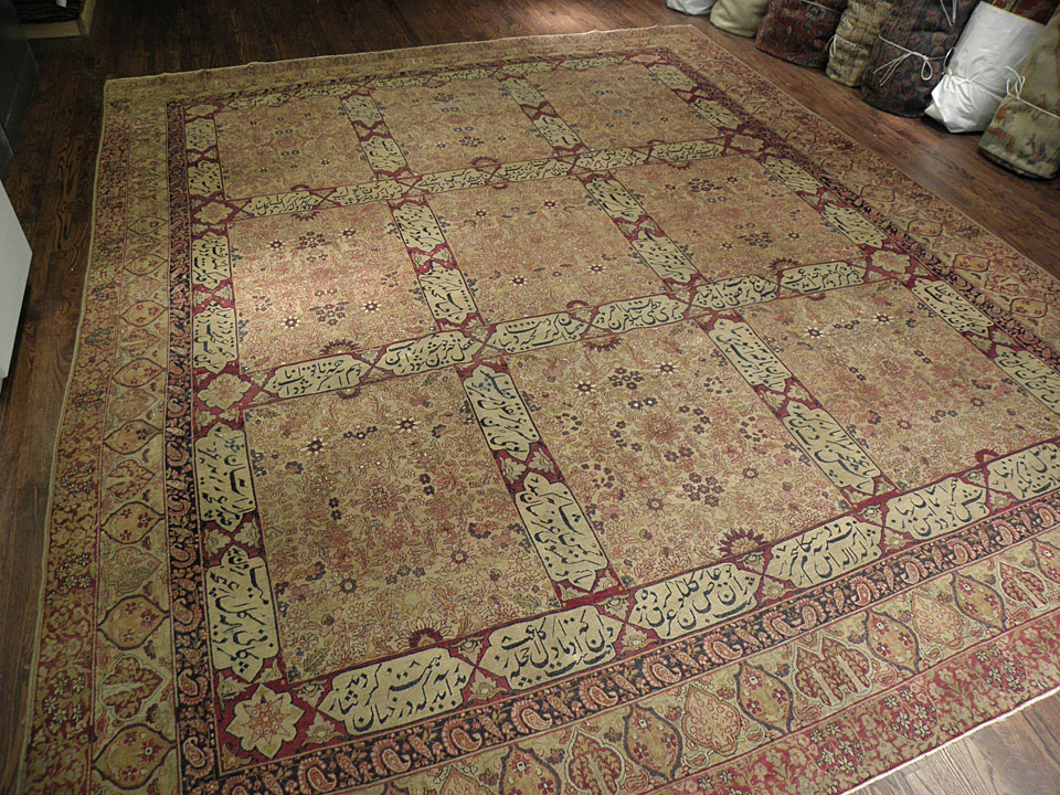 Antique kirman, lavar Carpet - # 5328