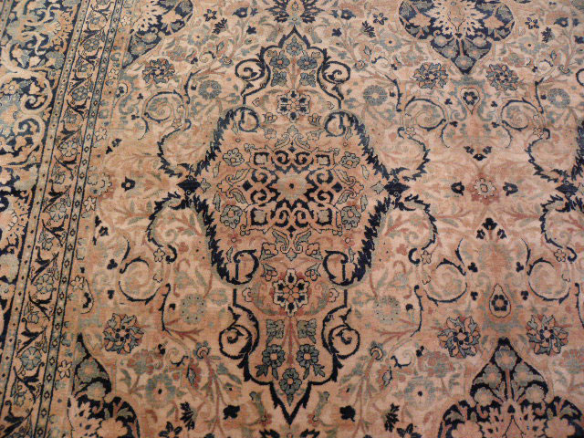 Antique kirman, lavar Carpet - # 6584