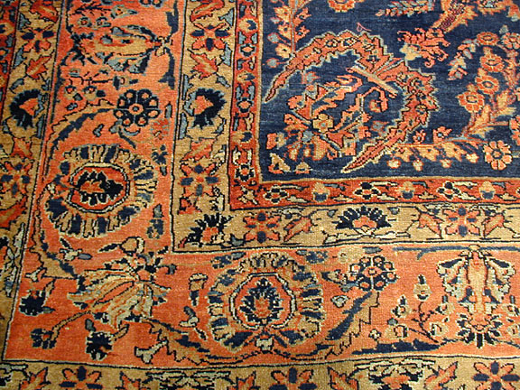 Antique lilian Carpet - # 4439