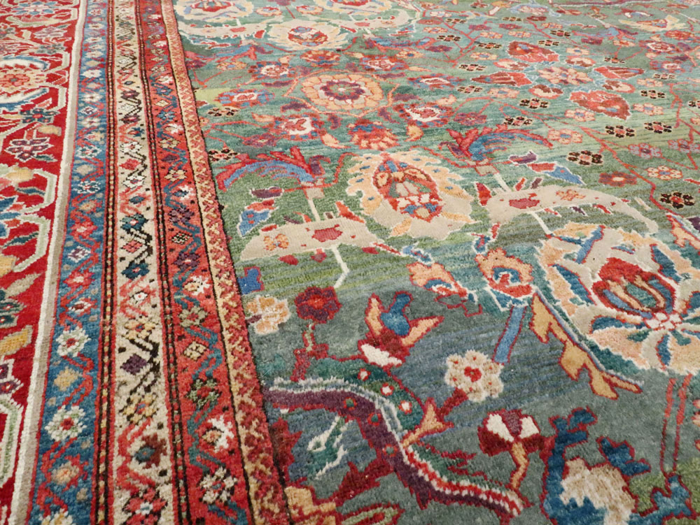 Antique mahal Carpet - # 54246