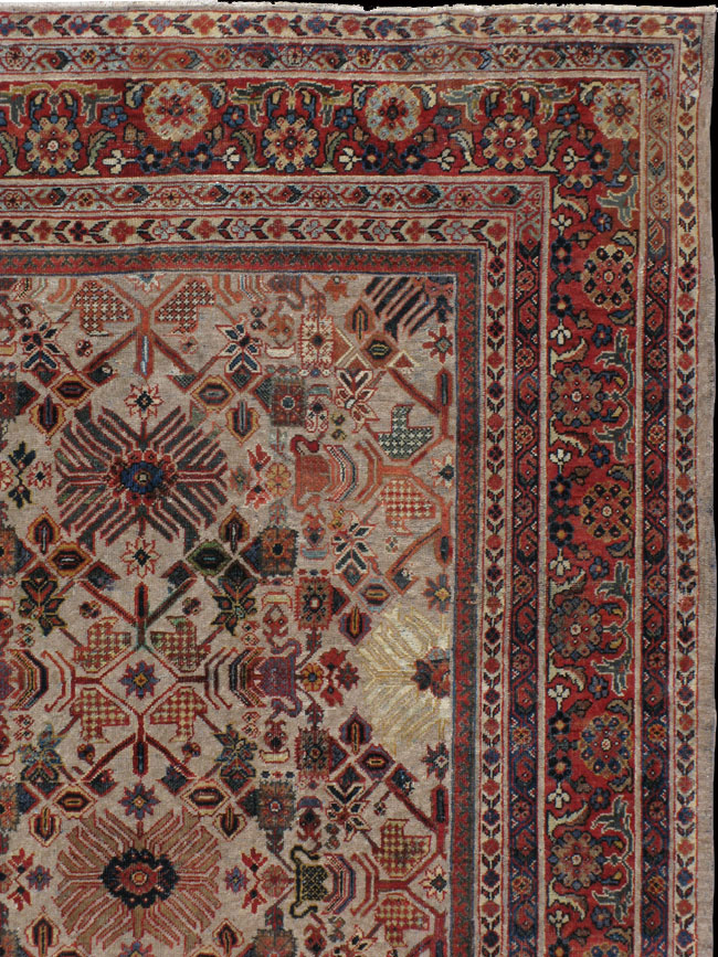Antique mahal Carpet - # 8754