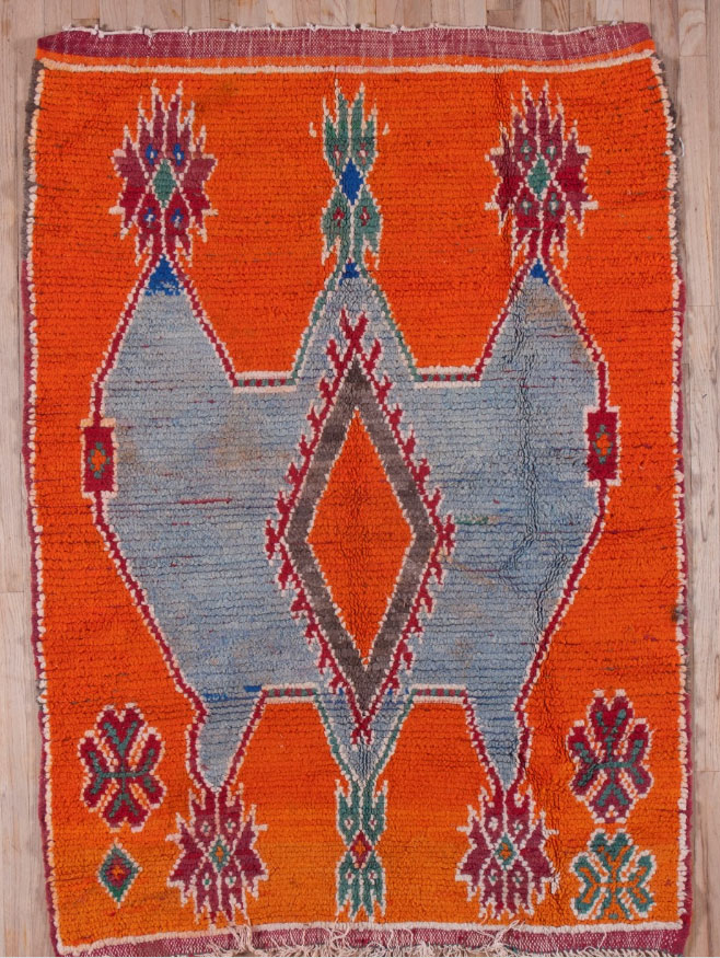 Antique moroccan Rug - # 52572