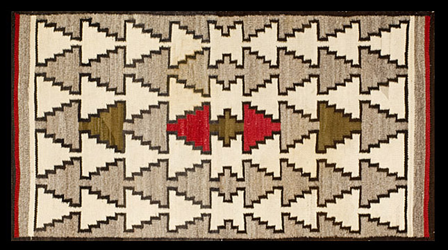 Antique navaho Rug - # 6095