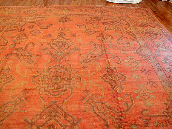 Antique oushak Carpet - # 2779