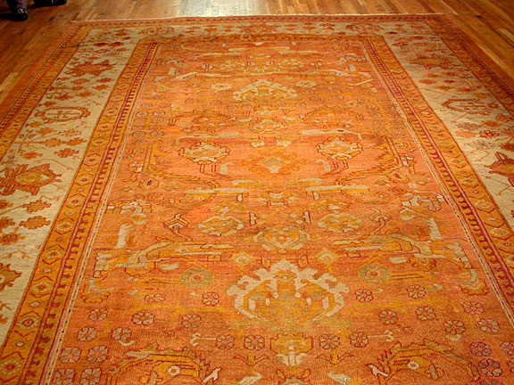 Antique oushak Carpet - # 3158