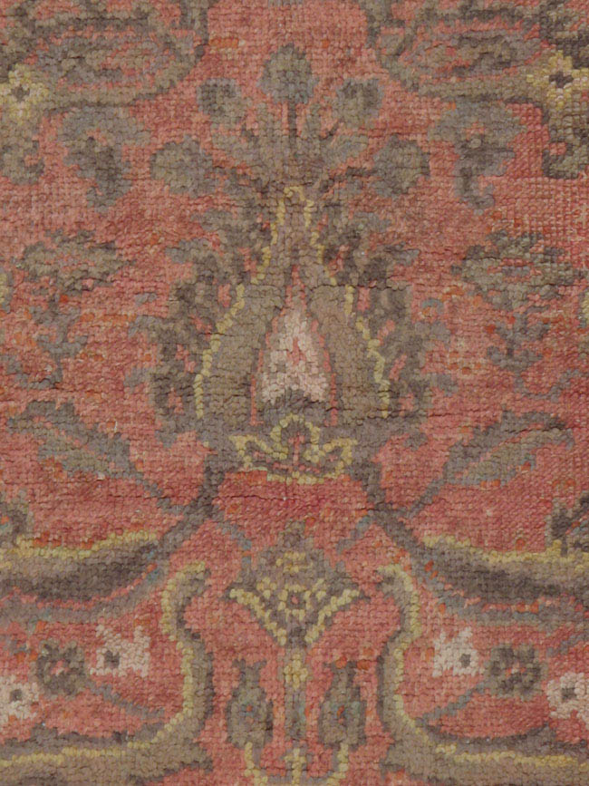 Antique oushak Carpet - # 42156