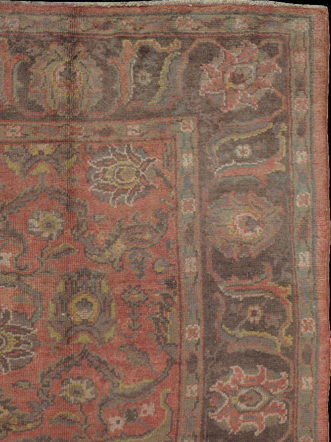 Antique oushak Carpet - # 42156
