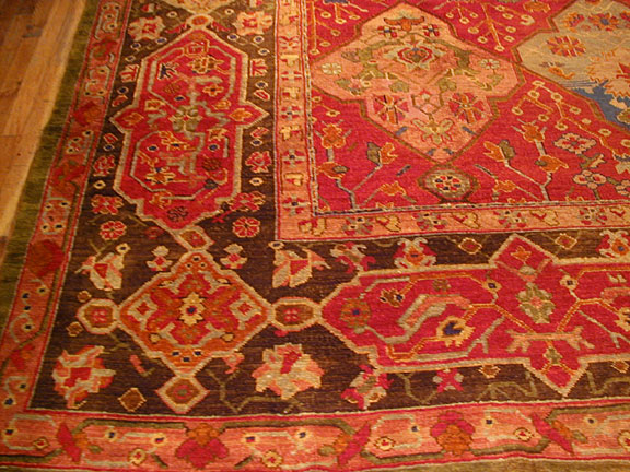Antique oushak Carpet - # 4585