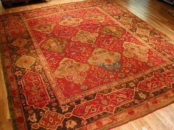 Antique oushak Carpet - # 4585