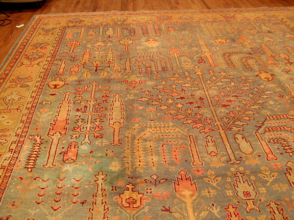 Antique oushak Carpet - # 4943