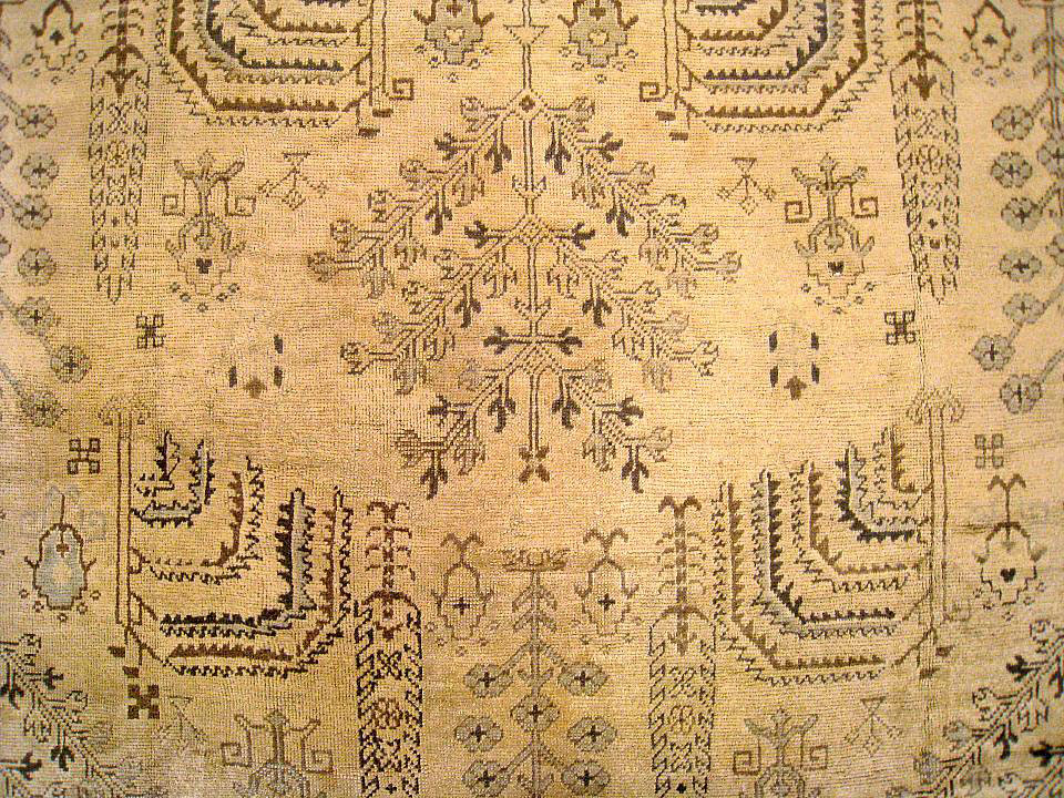Antique oushak Carpet - # 50332