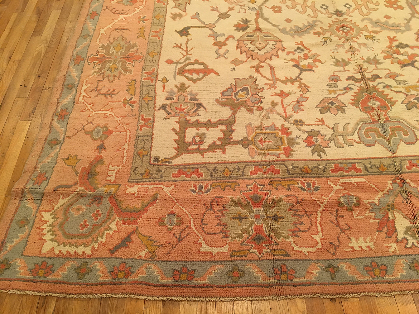 Antique oushak Carpet - # 50624