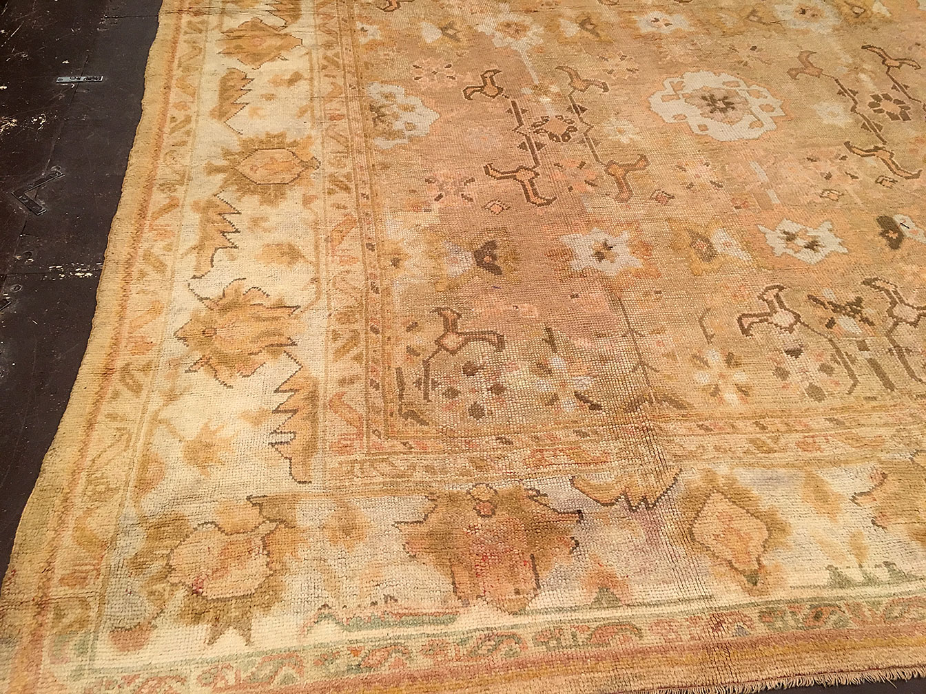 Antique oushak Carpet - # 51357