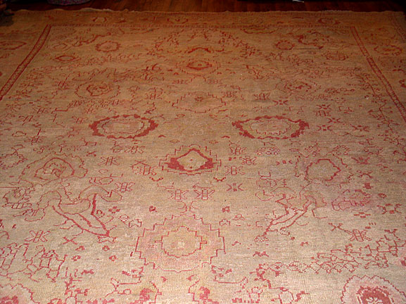 Antique oushak Carpet - # 5324