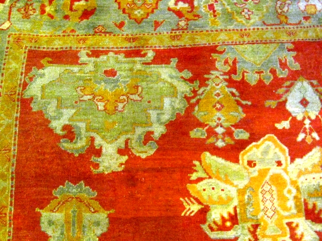 Antique oushak Carpet - # 5343