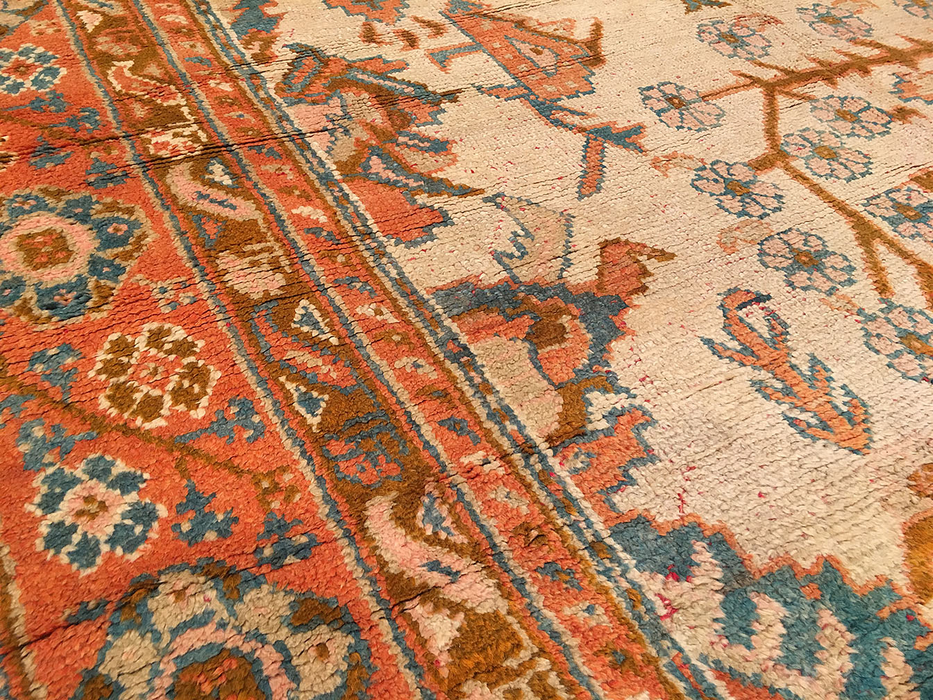 Antique oushak Carpet - # 53596