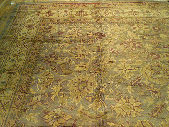 Antique oushak Carpet - # 5634