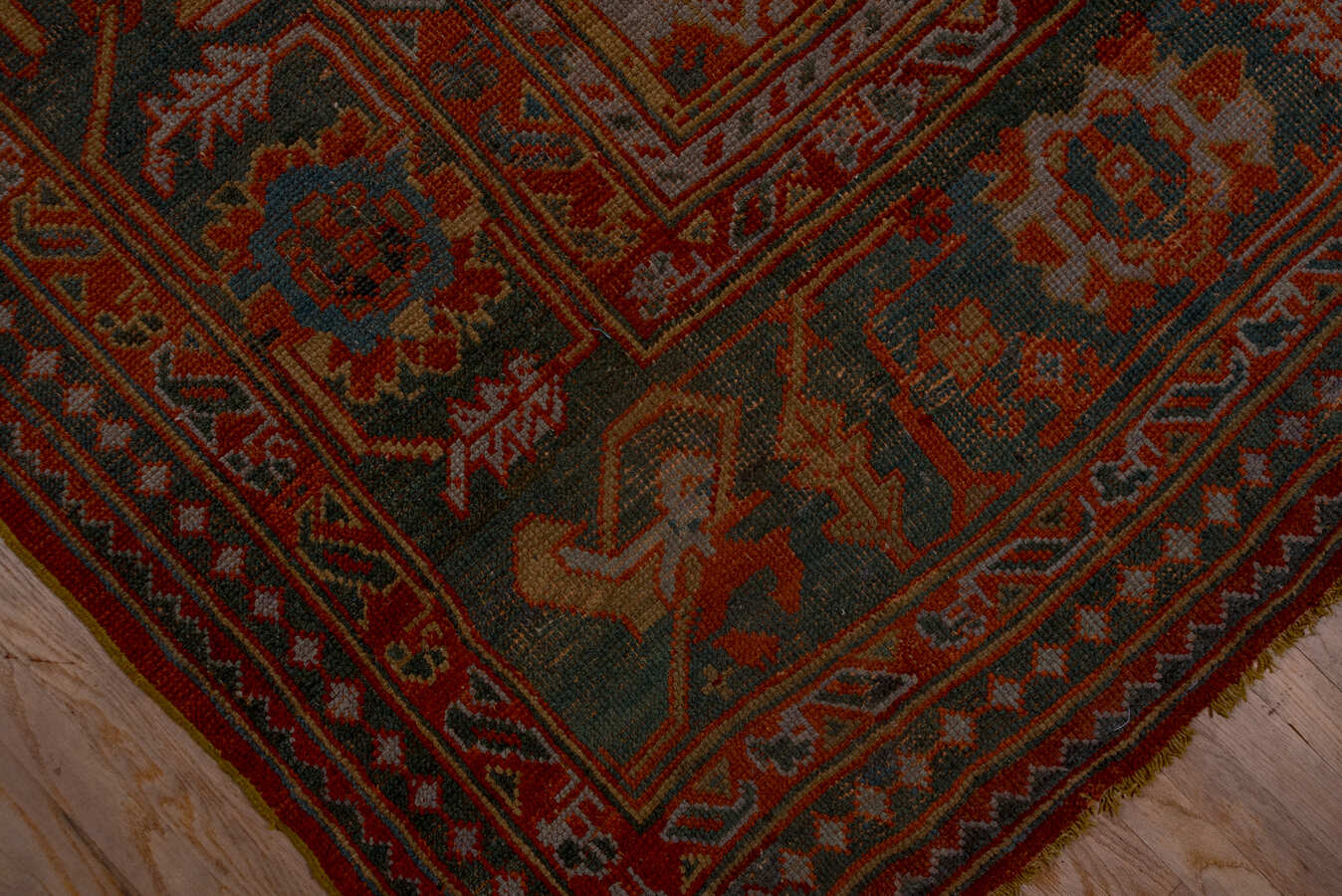 Antique oushak Carpet - # 56511