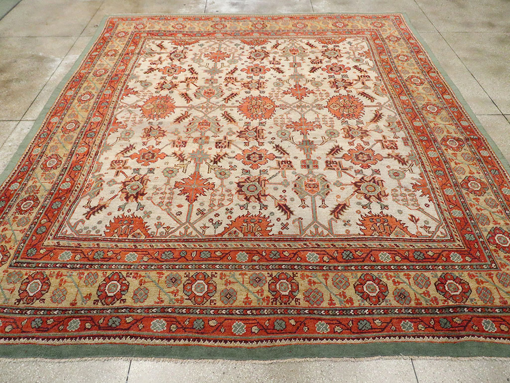 Antique oushak Carpet - # 56613