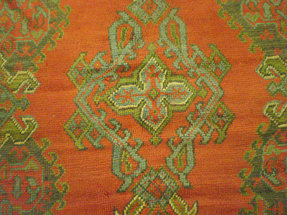 Antique oushak Carpet - # 5854