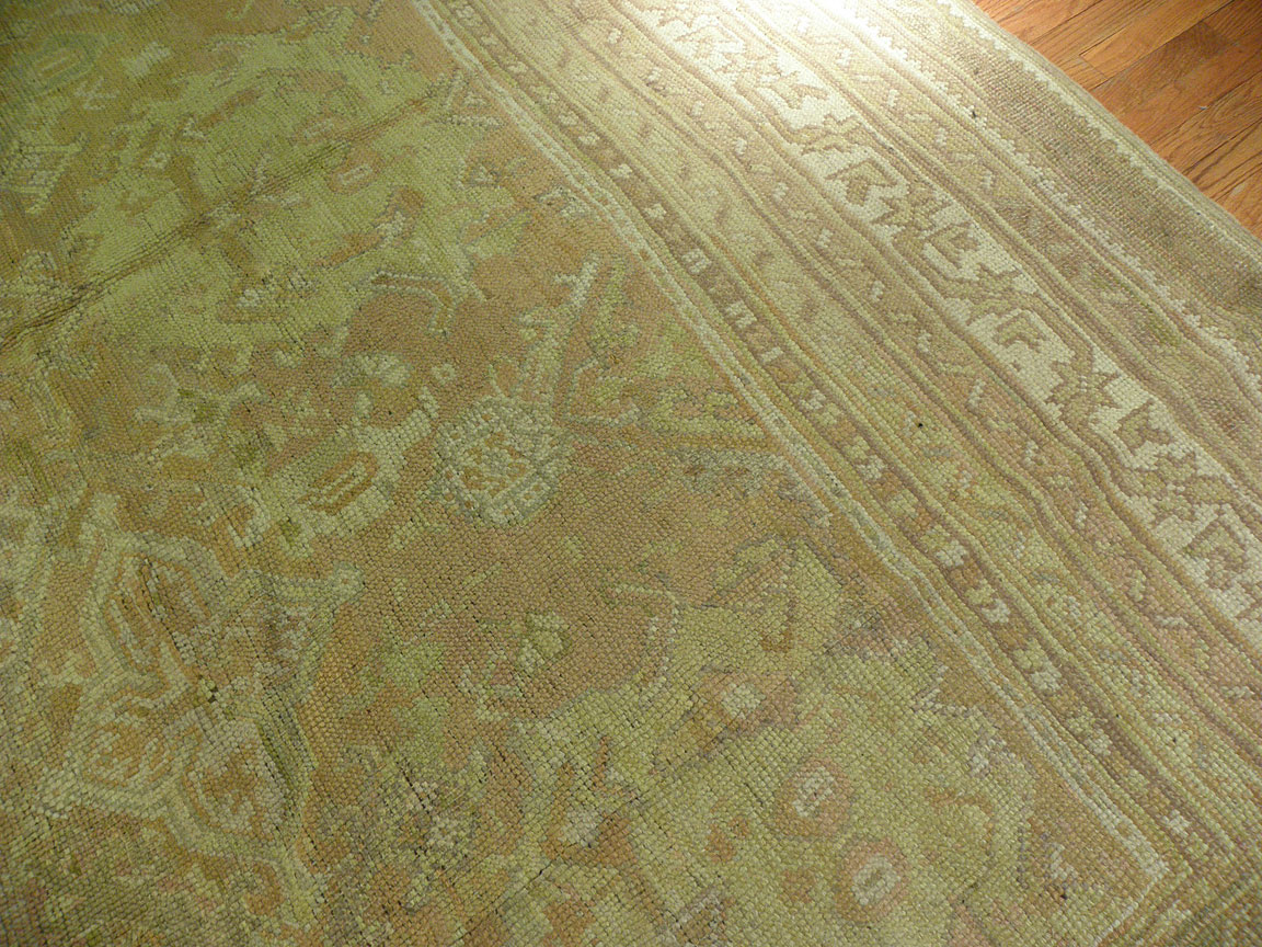 Antique oushak Carpet - # 6944