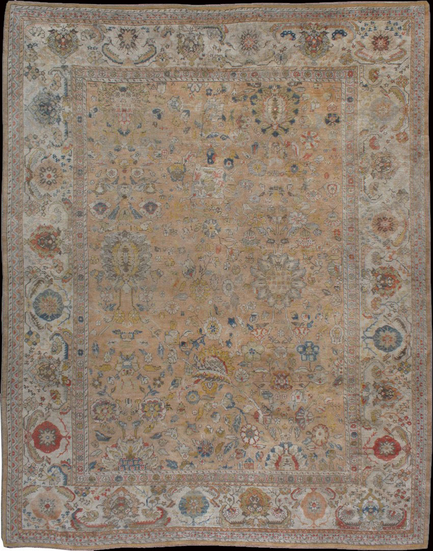 Antique oushak Carpet - # 7396