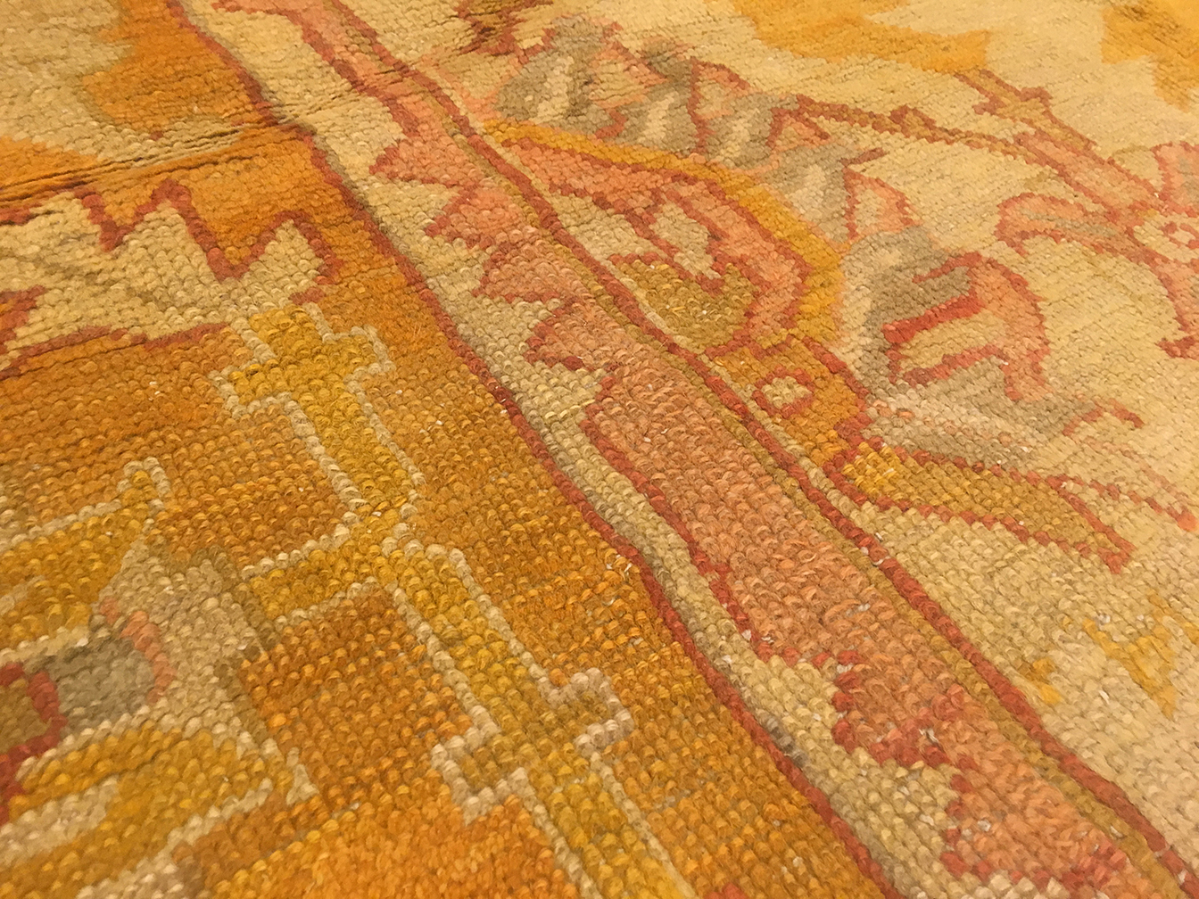 Antique oushak Carpet - # 7584