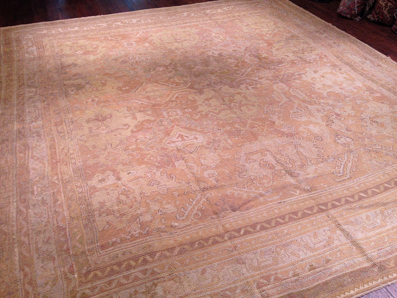 Antique oushak Carpet - # 9148