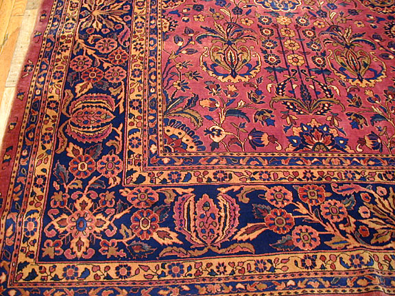 Antique sarouk Carpet - # 3958