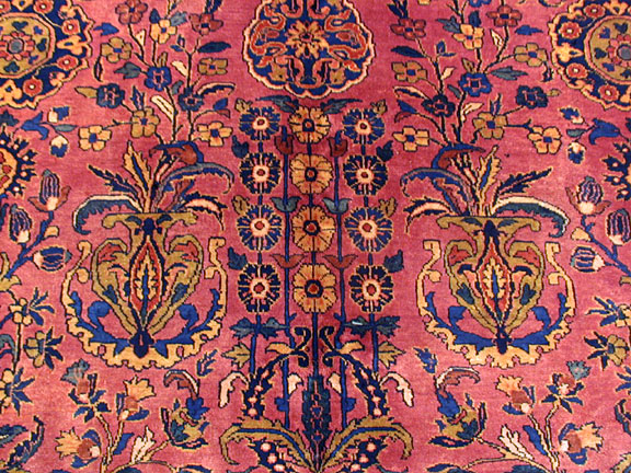 Antique sarouk Carpet - # 3958