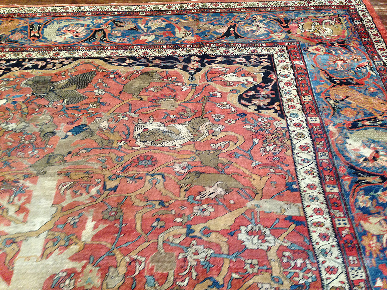 Antique sarouk, fereghan Carpet - # 9692