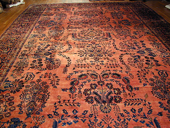 Antique sarouk, mohajeran Carpet - # 3321