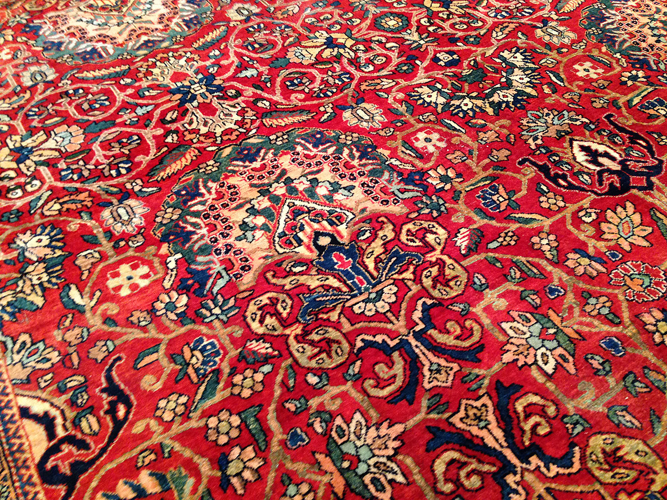 Antique sarouk, mohajeran Carpet - # 50280