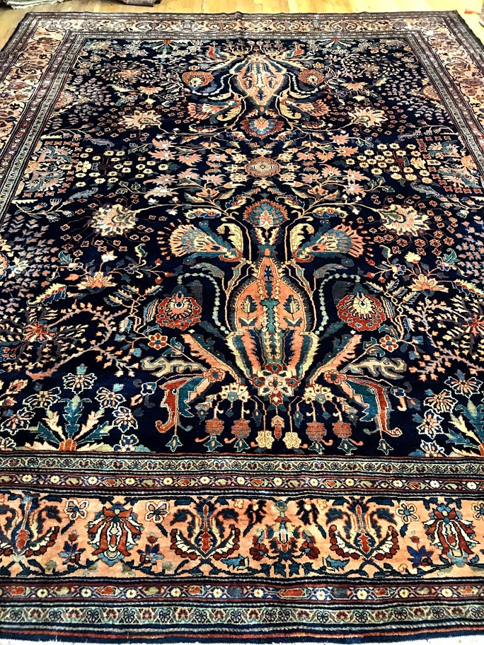 Antique sarouk, mohajeran Carpet - # 55521