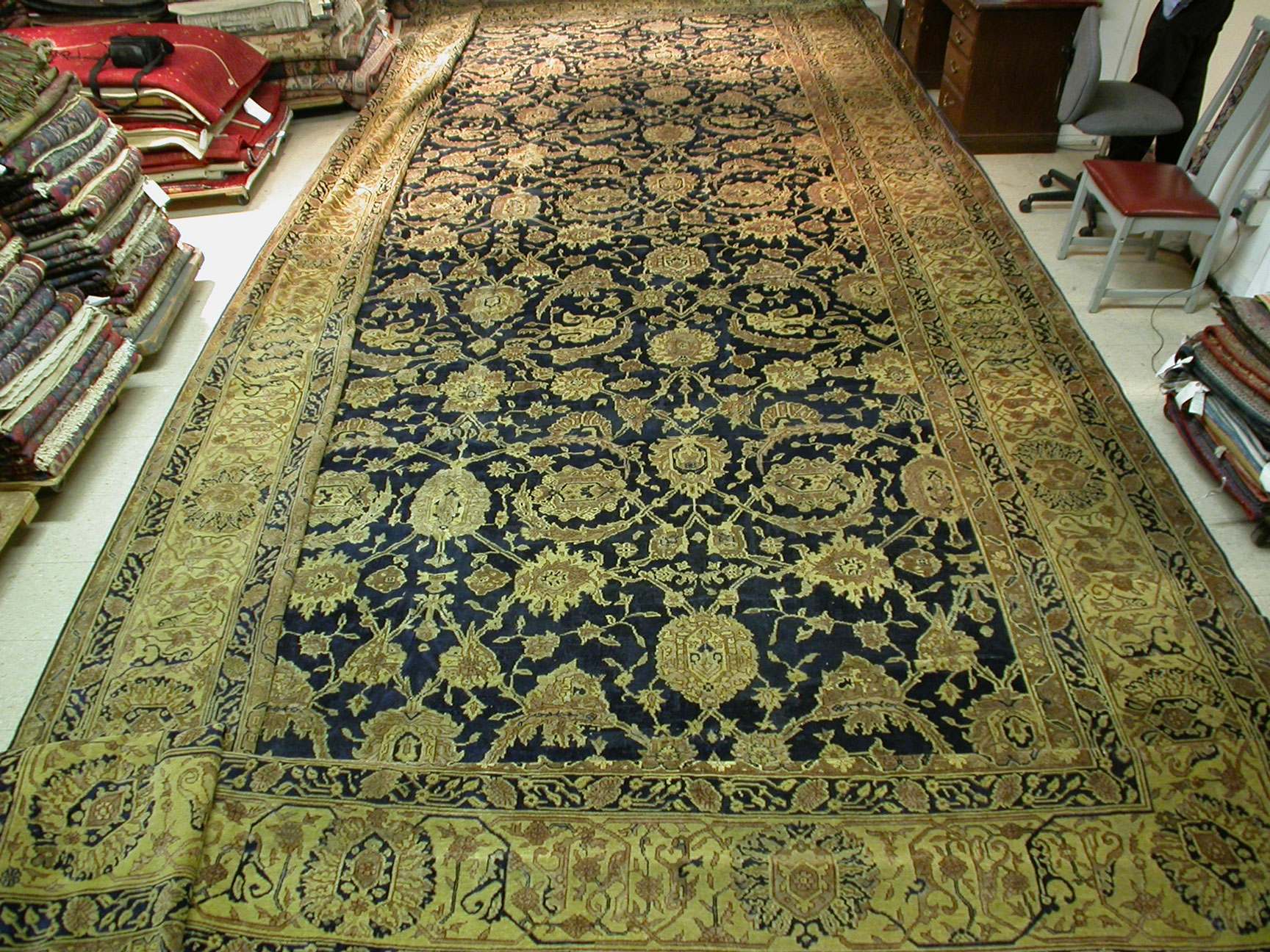 Antique sevas Carpet - # 50317