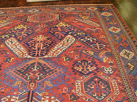 Antique soumac Carpet - # 4236