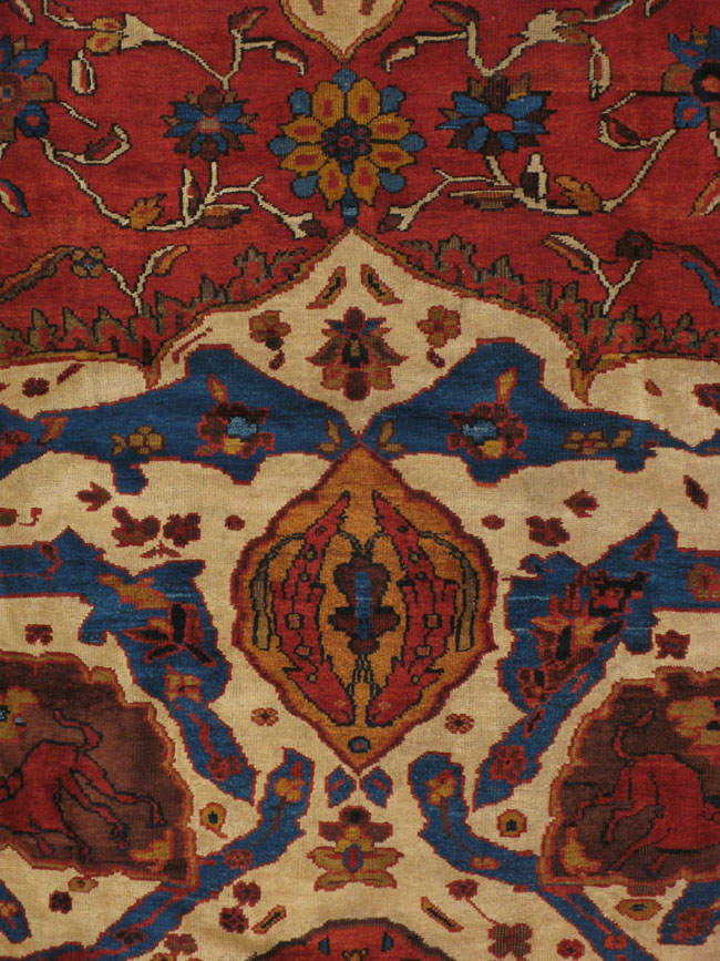 Antique sultan abad Carpet - # 10870