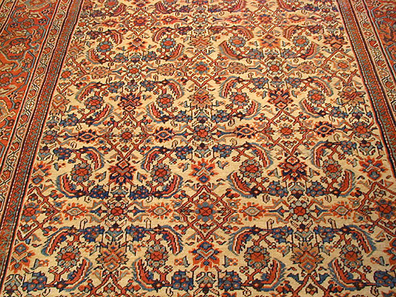 Antique sultan abad Carpet - # 1578