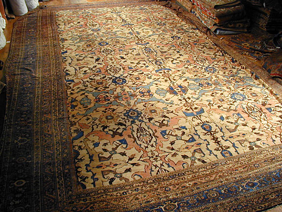 Antique sultan abad Carpet - # 2774