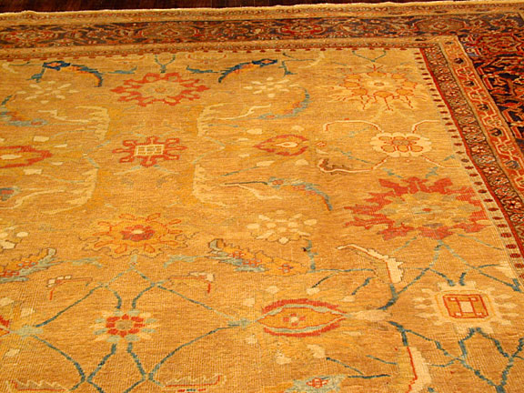 Antique sultan abad Carpet - # 3508