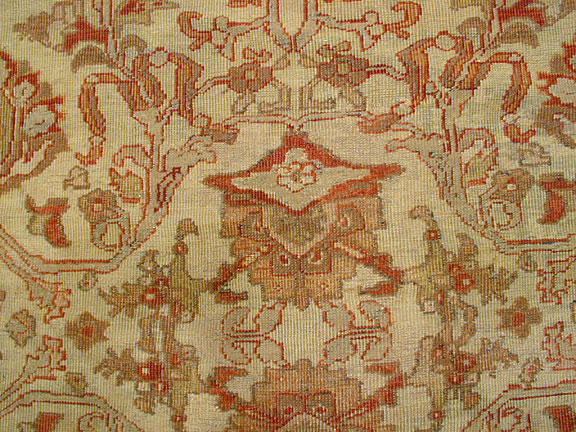 Antique sultan abad Carpet - # 3815