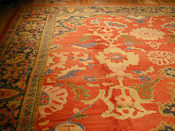 Antique sultan abad Carpet - # 4204