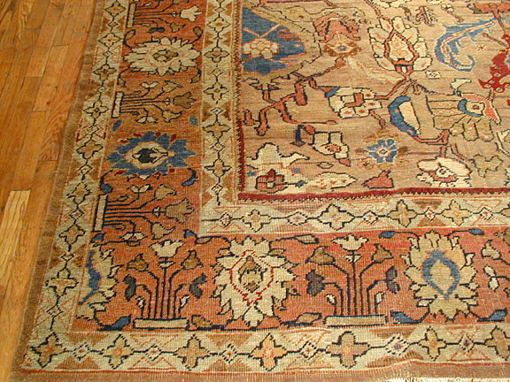 Antique sultan abad Carpet - # 4545